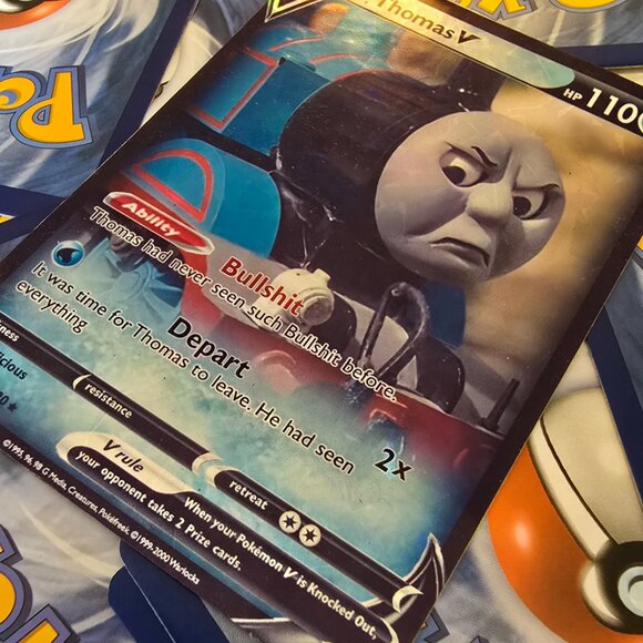 Thomas The Train Pokemon Card - Picture 7 of 10